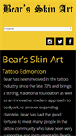 Mobile Screenshot of bearskinarttattoo.com